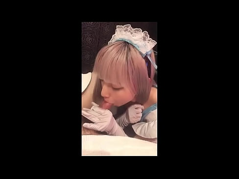 ❤️ Japanese Idol [mayuka], French maid costume, part 1, blowjob and jerk off with lotion ❌ Lisud nga porn sa amon ☑